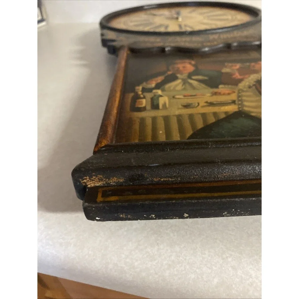 Vintage John Davis Windsor Tavern Style Bar Clock
